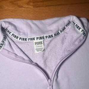 PINK Victoria's Secret Light Purple Zip-Up Jacket